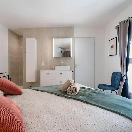 Sejour Duo Parfait, Plein Centre, Avec Parking Prive & Climatisation Apartmán *